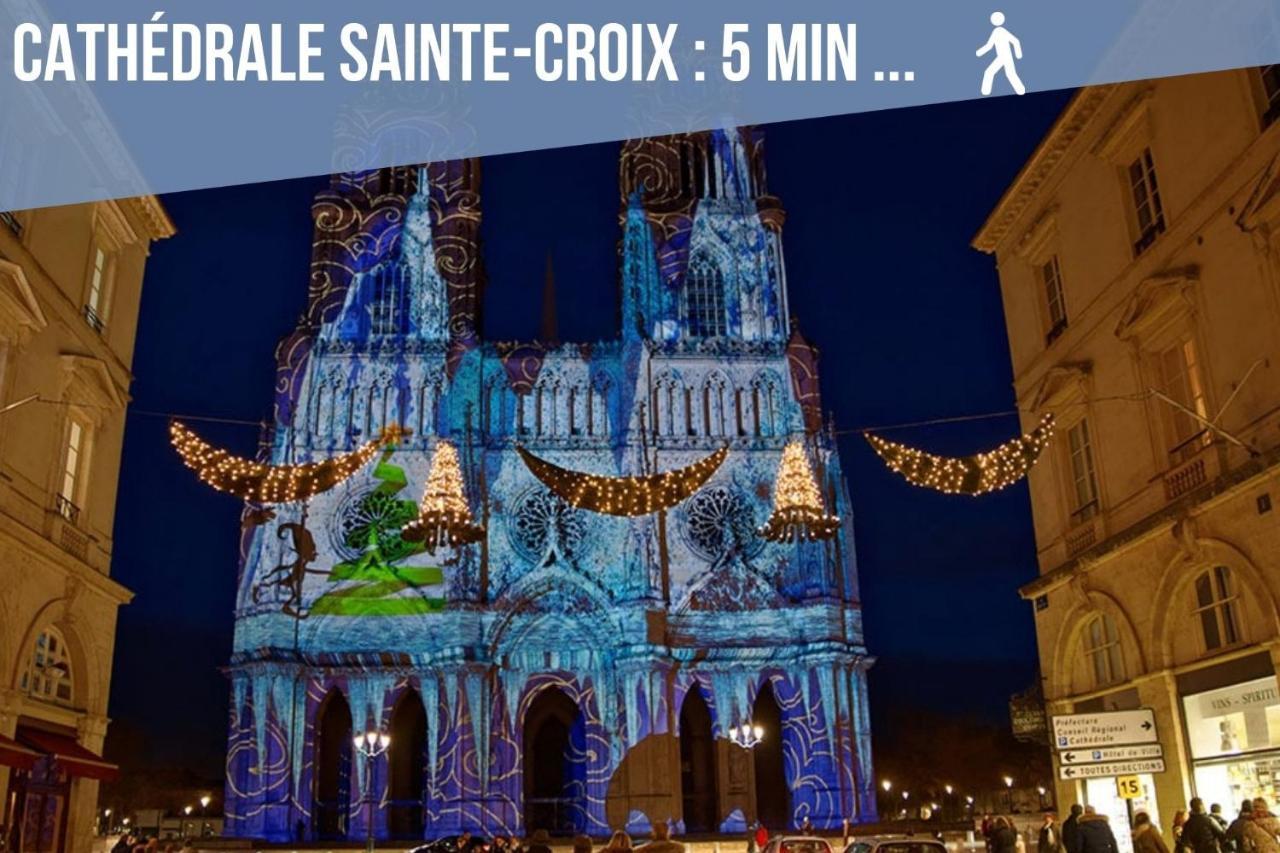 Prestigeloc - Studio Calme, 1Er Emplacement - Place Du Martroi, Ideal Pro Orleans Ngoại thất bức ảnh